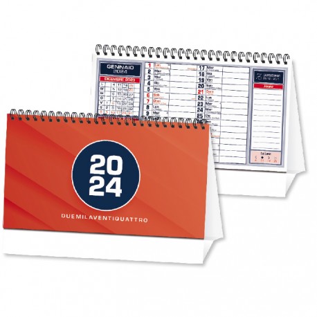 Calendari da tavolo personalizzati 2024