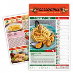 Calendario 2025 Gastronomia